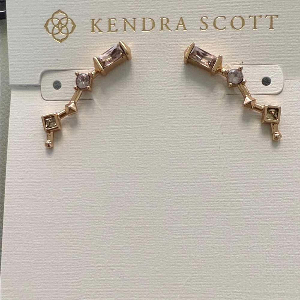 Kendra Scott Rose Gold Sutton Earrings